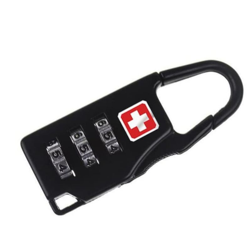 Swiss Numeric Code Luggage Padlock For Suitcases, Lockers, Backpacks ...