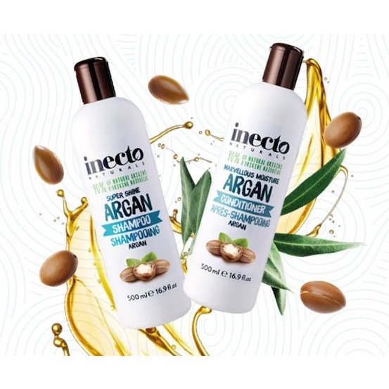 INECTO Naturals Super Shine Shampoo Conditioner 16.9 FL OZ / 500 mL(500 ...
