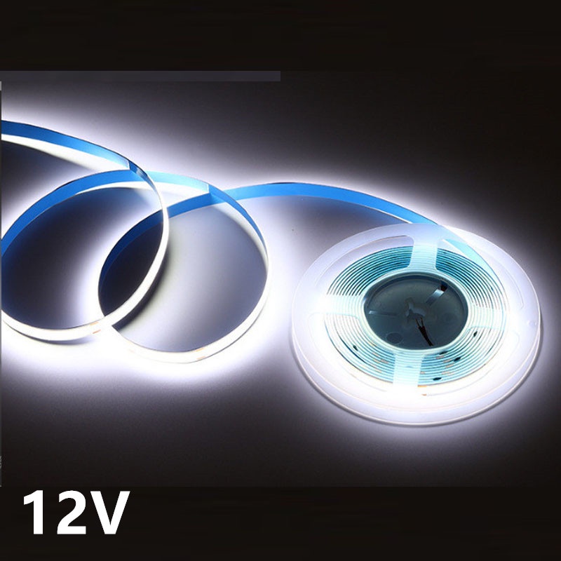 Warm Nature Cool White FCOB LED Strip Light 480 LED High Density ...