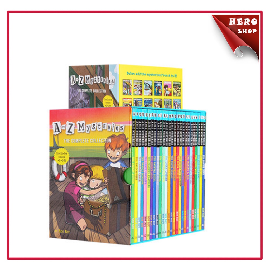 A to Z Mysteries story books box set of 26 children kids readning ...