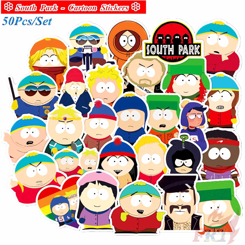 South Park - Series 02 Cartoon Stickers 50Pcs/Set DIY Fashion Doodle ...