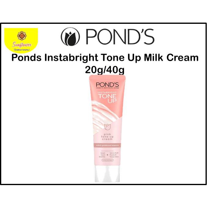 Ponds Instabright Tone Up Milk Cream 20g/40g Shopee Philippines