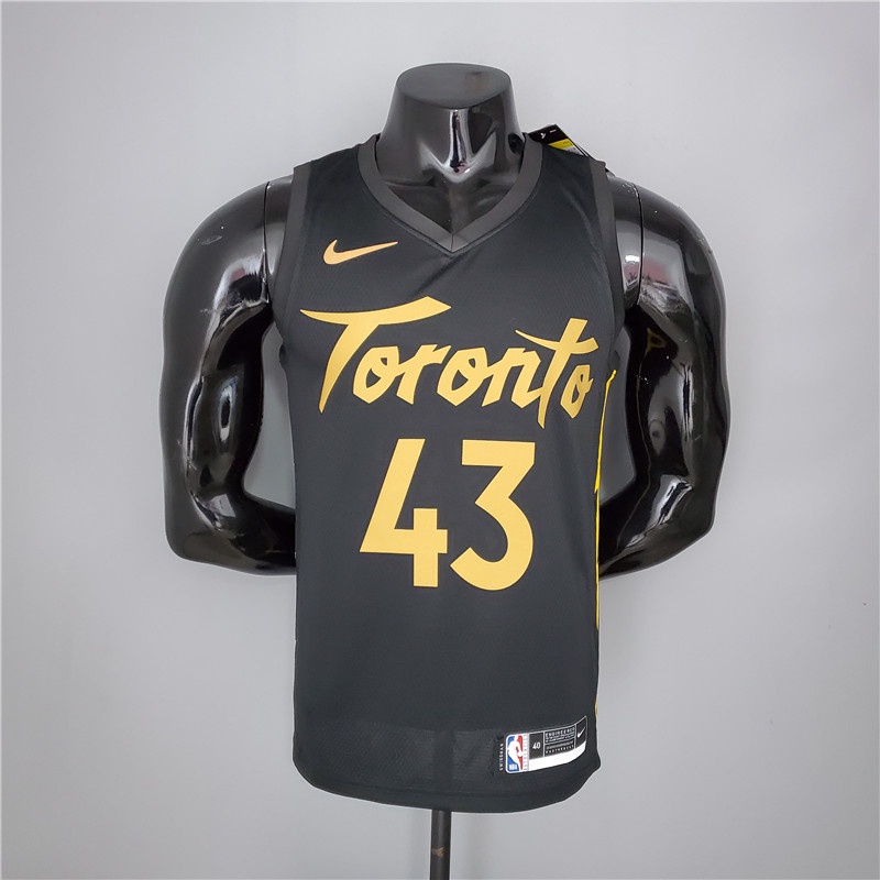 siakam black and gold jersey