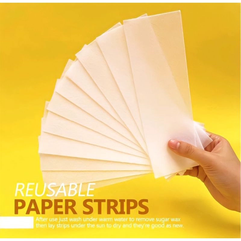 LUXEWAX WAXING STRIPS (AFFORDABLE WAXING STRIPS/REUSABLE WAXING STRIPS