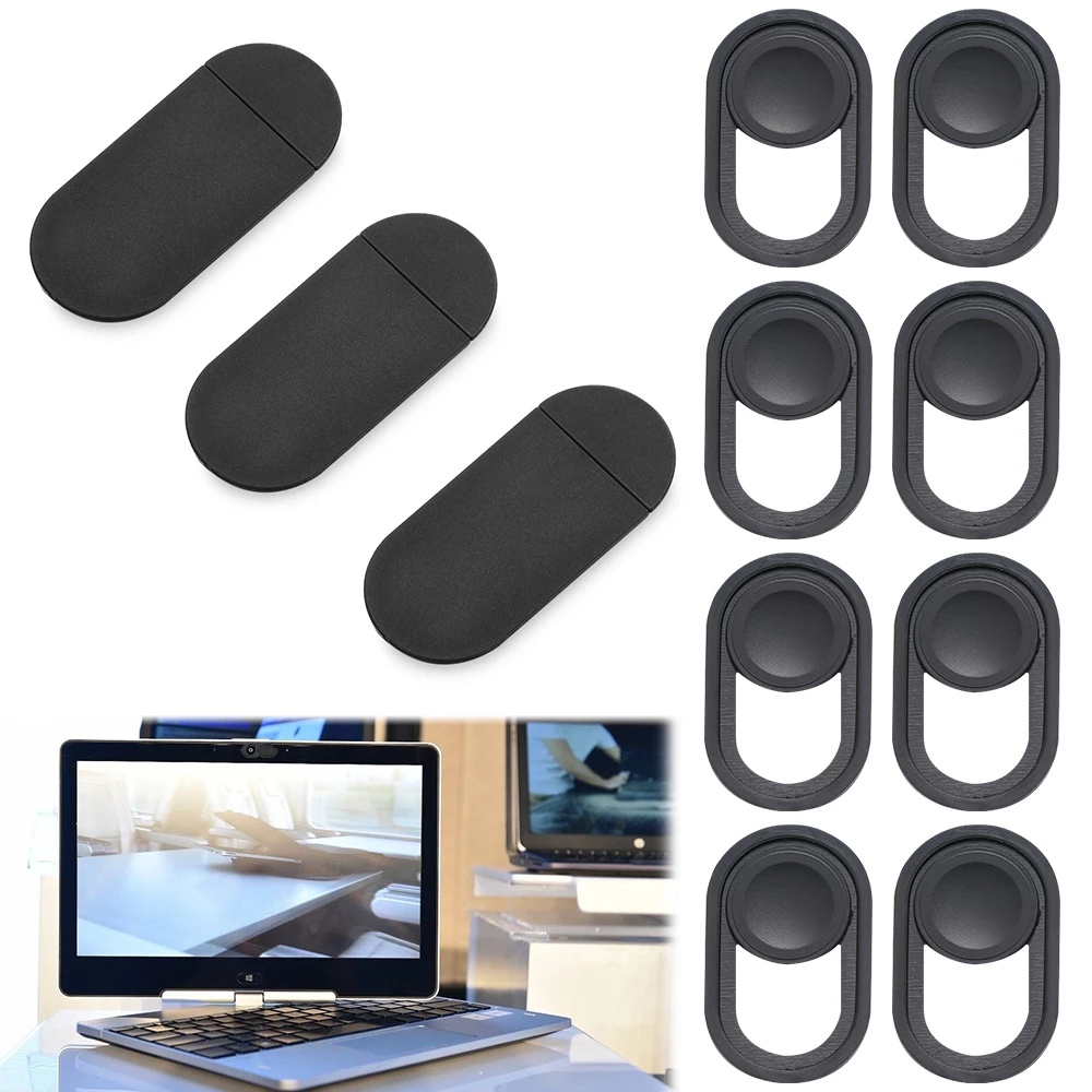 3pcs Pack Webcam Cover Privacy Security Camera Plastic Ultra Thin