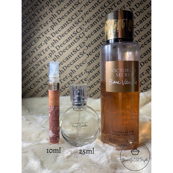 Bare Vanilla Classic Victoria's Secret Decant | 100% Original | Shopee ...
