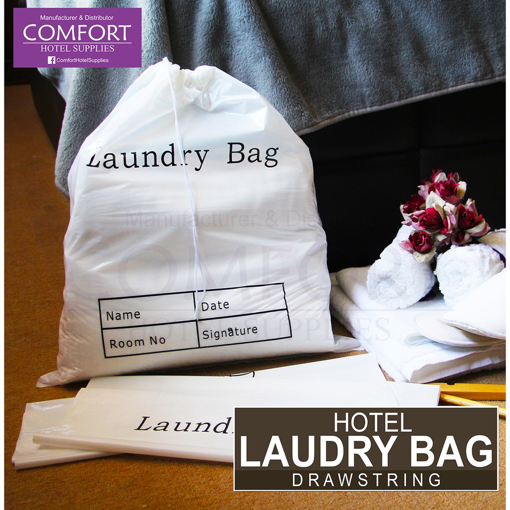 Comfort Hotel Supplies Standard Laundry Bag 50 pcs | Shopee Philippines