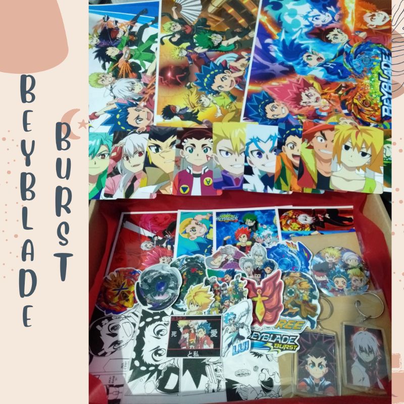 BEYBLADE BURST merch gift box set kit anime (pls read description ...