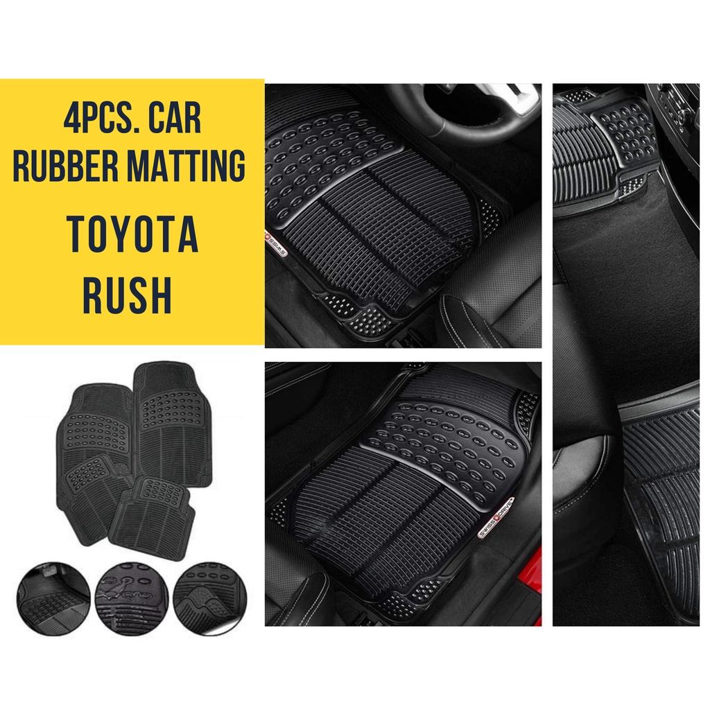 TOYOTA RUSH Car Rubber Matting 4pcs./ car mat floor guard protection