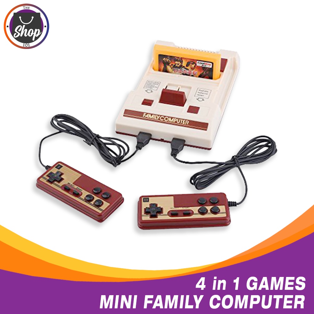 Mini Family Computer 400 Games Inside | Shopee Philippines