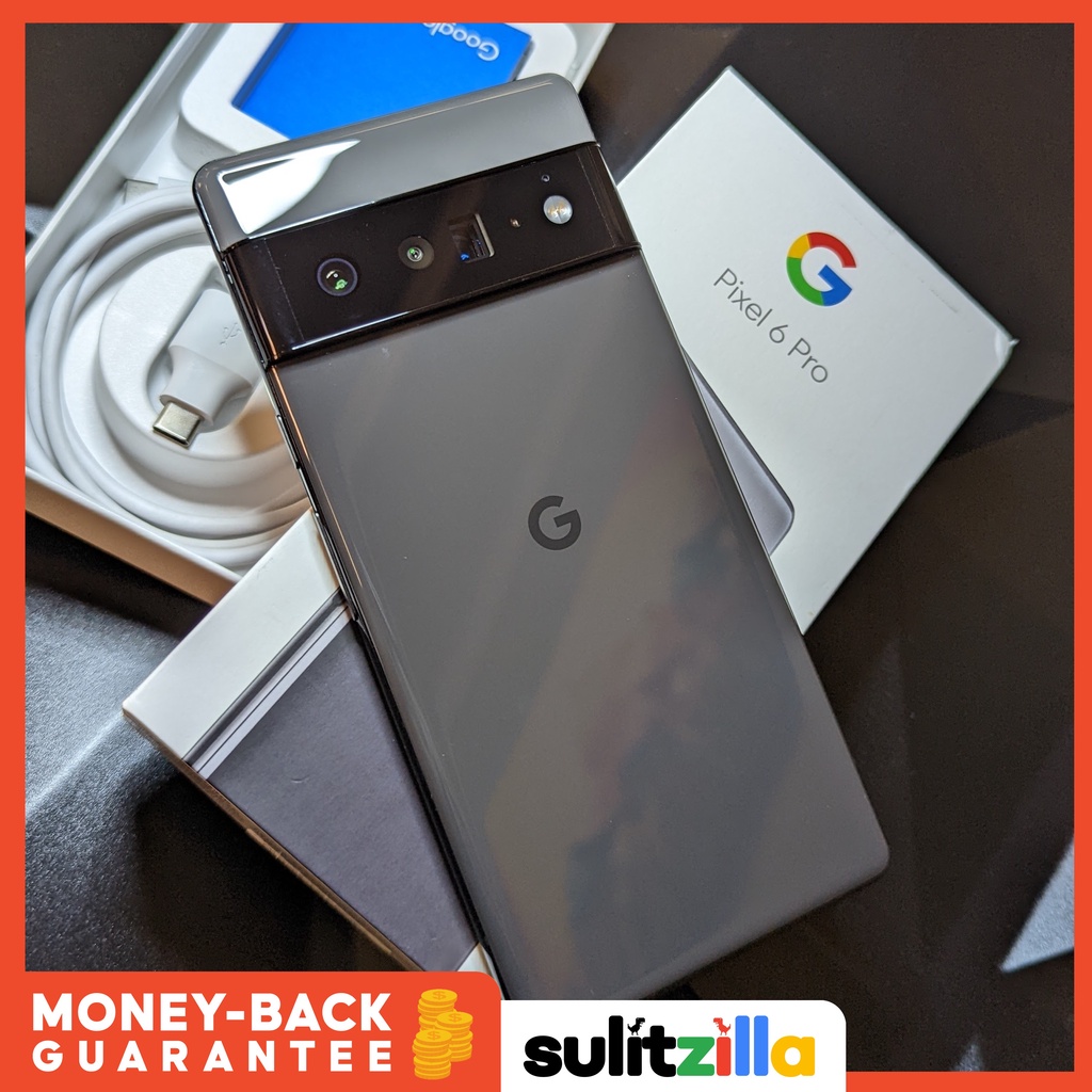 Google Pixel 6 Pro 128GB, Stormy Black in Excellent Condition with