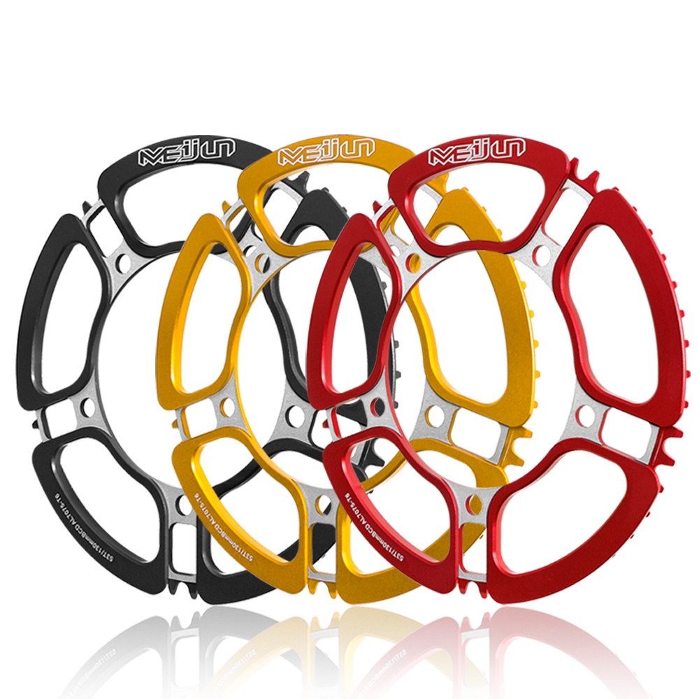 47/53/56T Chain Ring Chain wheel disc with Shield 130 BCD Alloy BMX ...