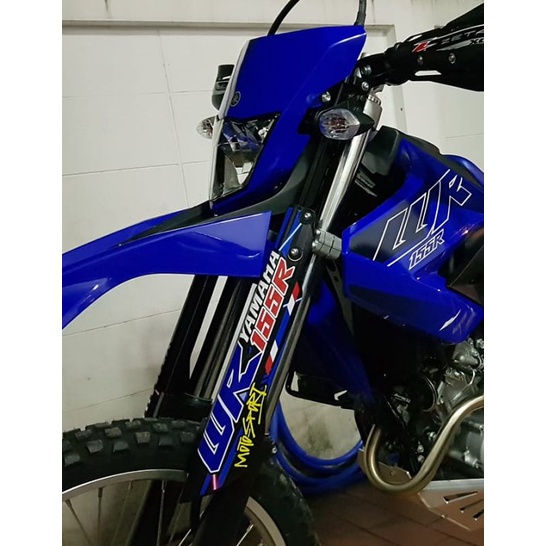 YAMAHA WR155R Front Fork Guard Sticker Shopee Philippines