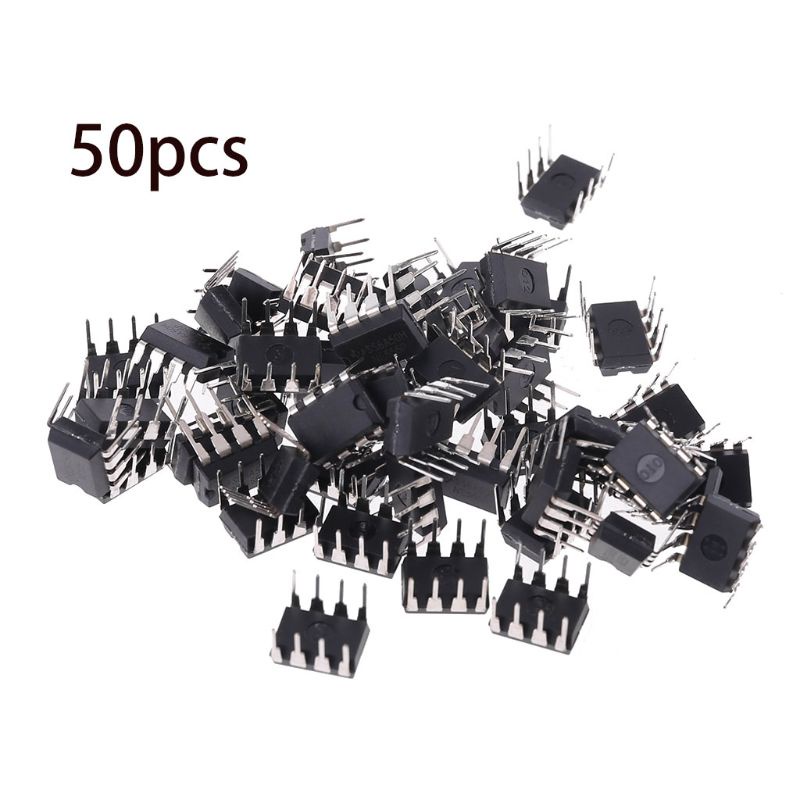 50Pcs NE555 NE555P DIP-8 SINGLE BIPOLAR TIMERS IC | Shopee Philippines