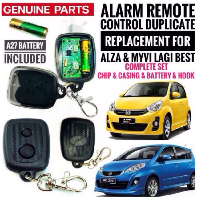Perodua remote control alarm duplicate viva kancil kenari kelisa myvi ...