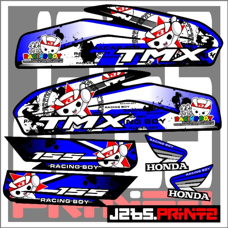 TMX 155 Racing Boy decals | Shopee Philippines