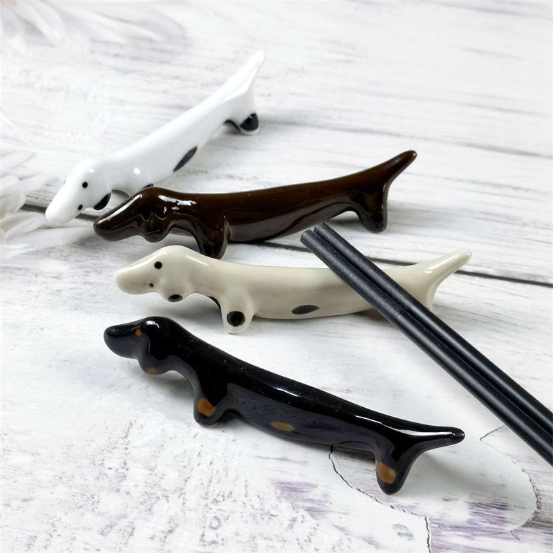 Other Home & Living - B Dachshund Chopstick Holder Chopsticks Rest For Hotel Restaurant Dining Table Decoration Chop Stick Was Listed For 315.00 On 3 Nov At 02:49 By Szulou In China (ID:656859754