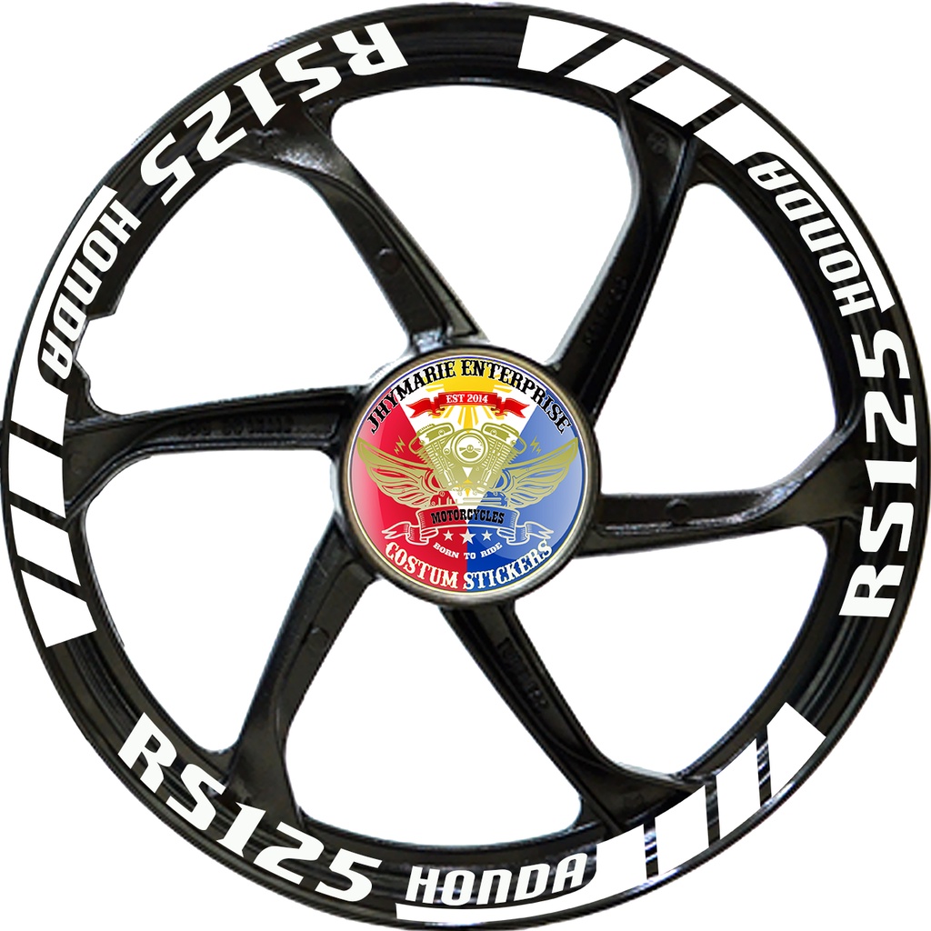 HONDA RS125 DECAL MAG STICKER GOOD FOR 2 MAGS | Shopee Philippines