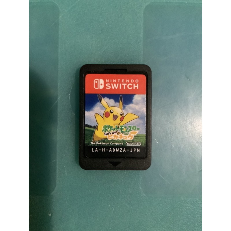 Pokemon let's shop go pikachu cartridge