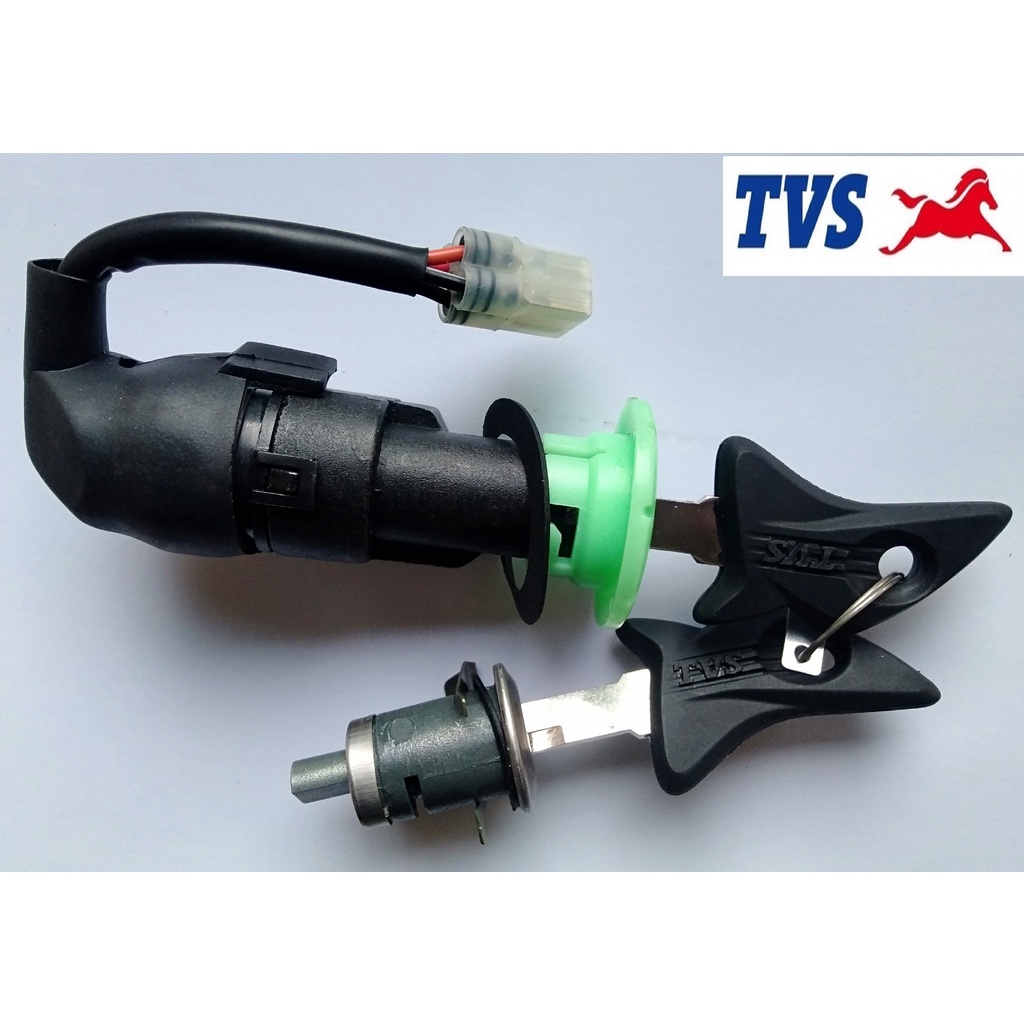 TVS RockZ 125 LOCK SET (STEERING CUM IGNITION SWITCH LOCK &SEAT LOCK