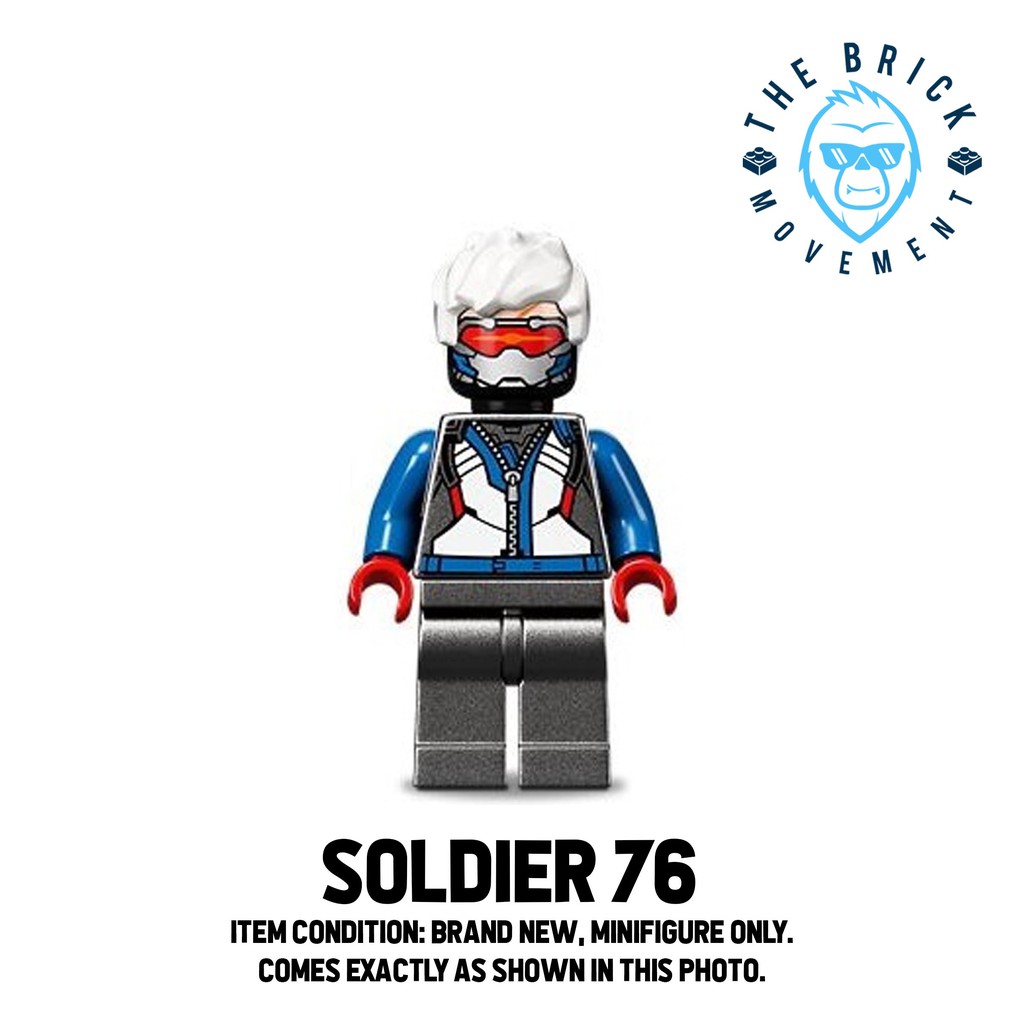 LEGO OVERWATCH Soldier 76 Minifigure Shopee Philippines