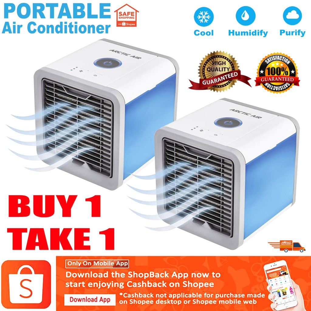 BUY 1 TAKE 1 Portable Air Conditioners with Icebox, Mini Air Conditioner