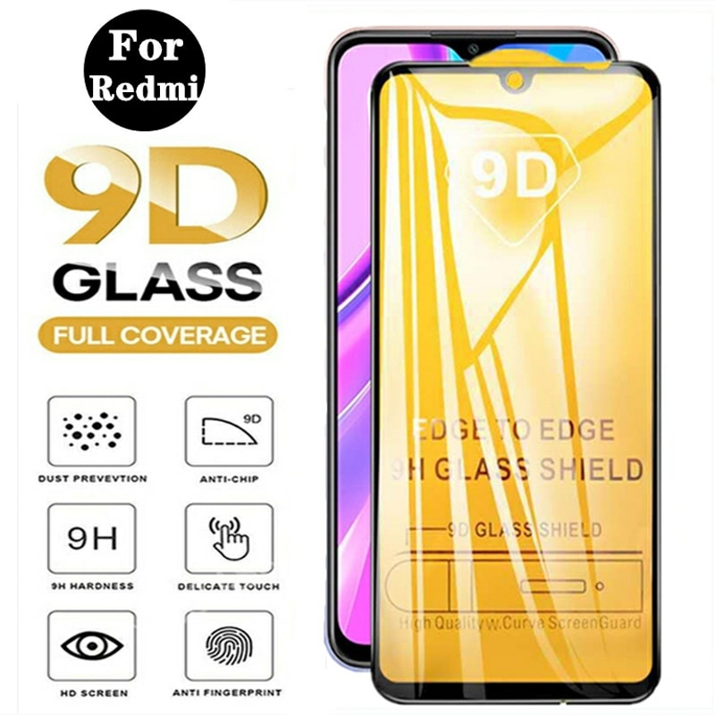 Screen Protector For Xiaomi Redmi 10 10X 10C 10A 9 9A 9C 8 Note 11 11E ...