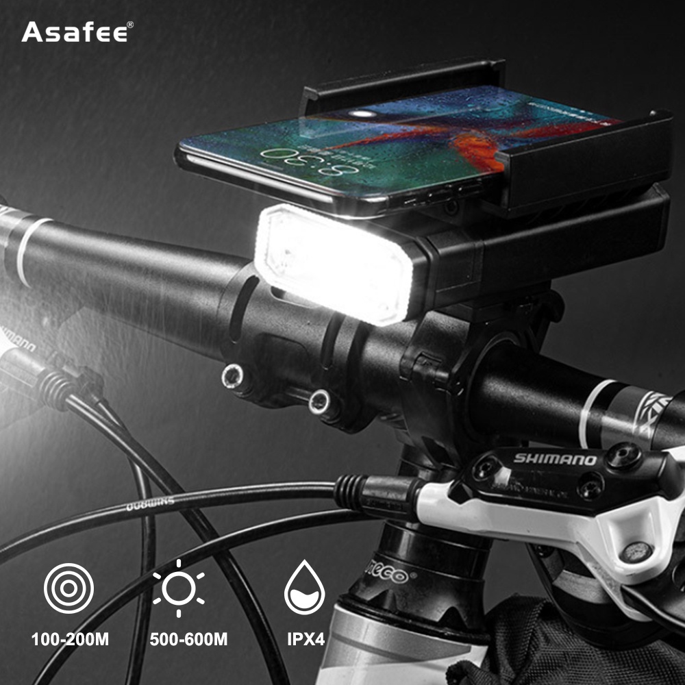 3*T6 LED Waterproof Bicycle Light Rechargeable Aluminum MTB Front Light