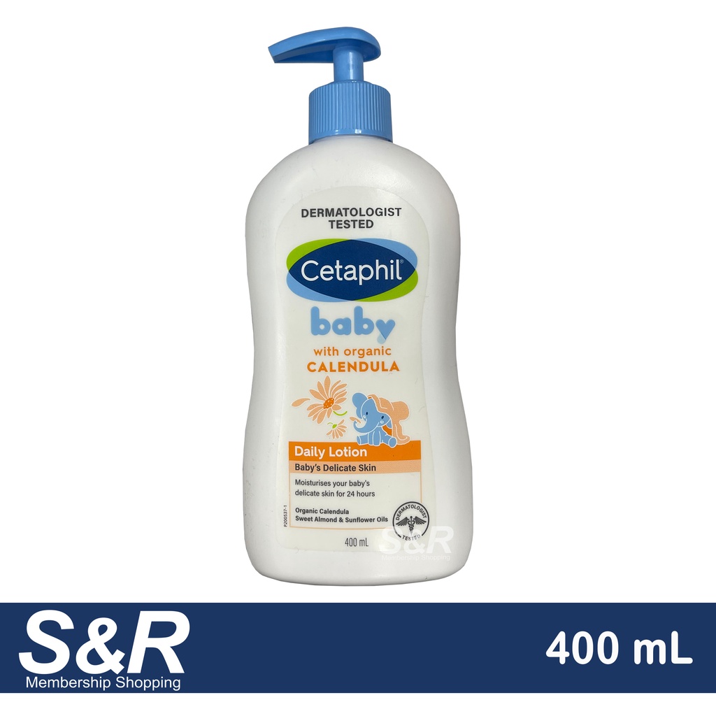 Cetaphil Baby With Organic Calendula Daily Lotion 400mL Shopee