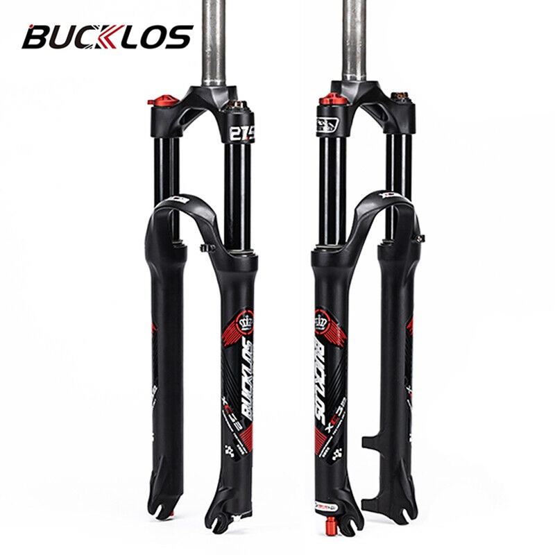 BUCKLOS 26 27.5 29 Inch Bike Suspension Fork Bike Forks 1 1 8 Disc Brake MTB Fork with Star Nut Cycling Parts Shopee Philippines