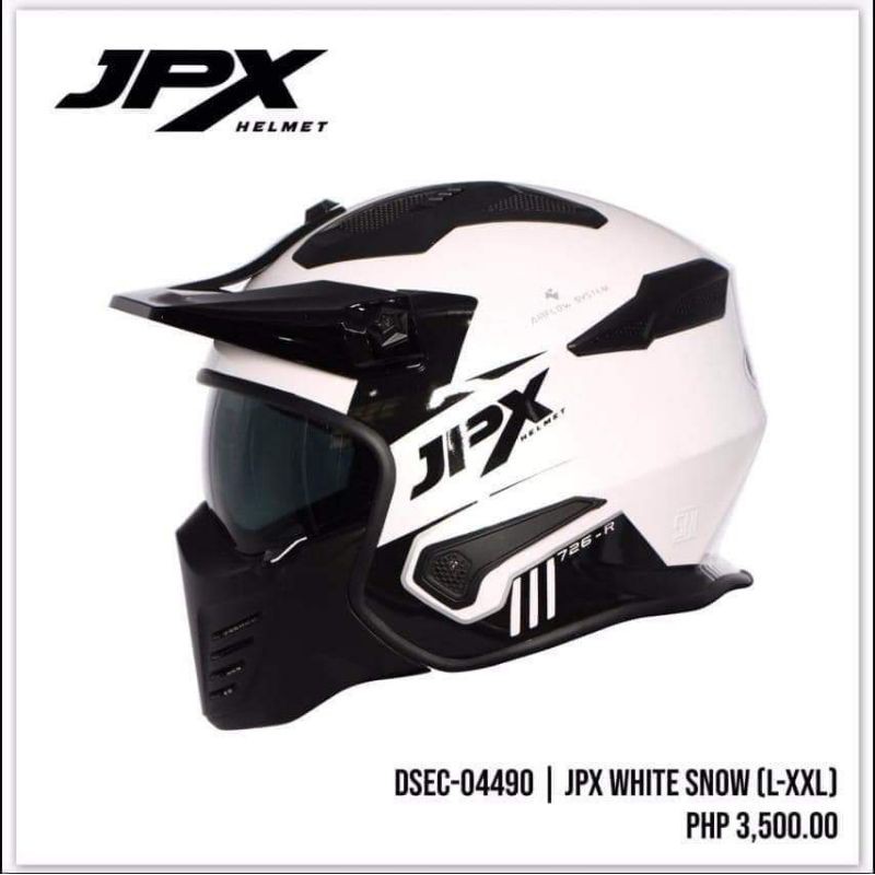 Helmet with best sale removable chin guard