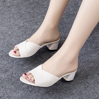 Women's Sandals Slippers Women's Shoes High Heel Slippers | Shopee ...