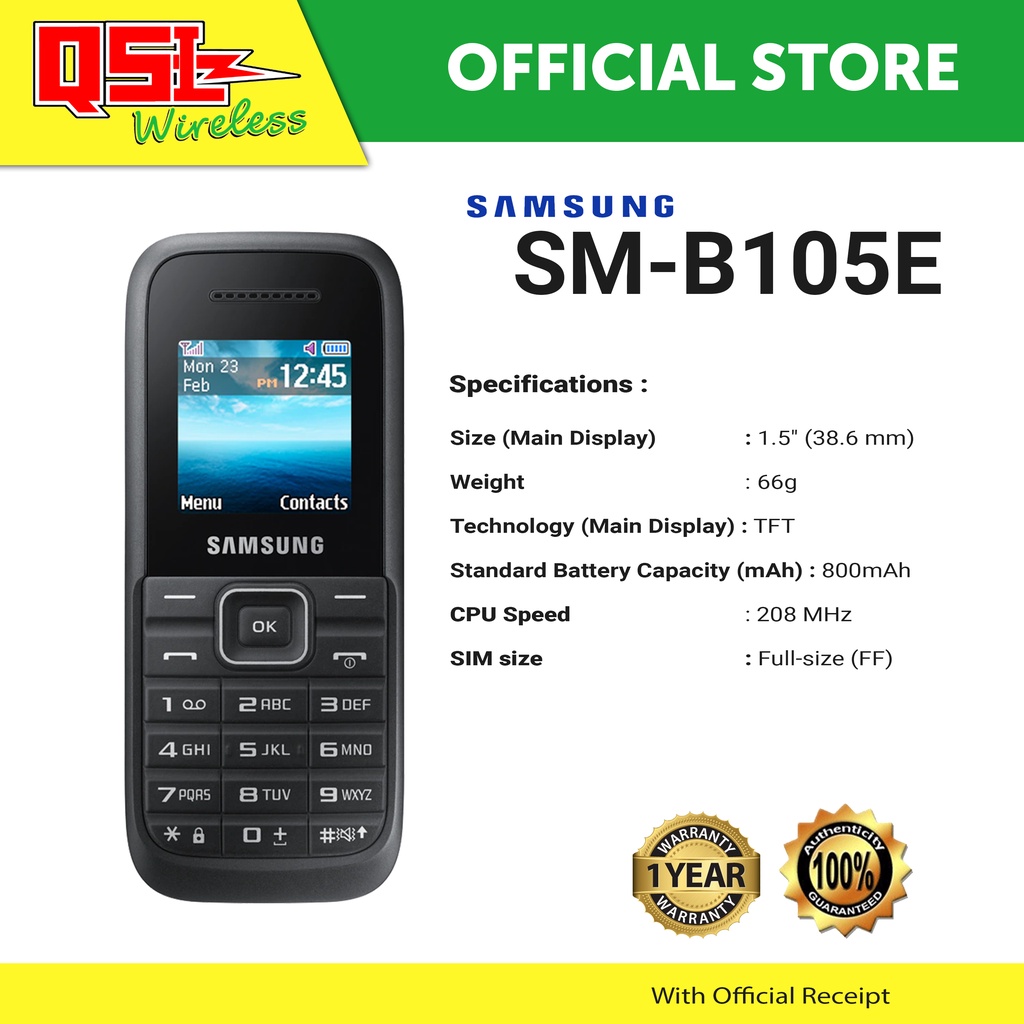 Samsung SM-B105E Keypad | Shopee Philippines