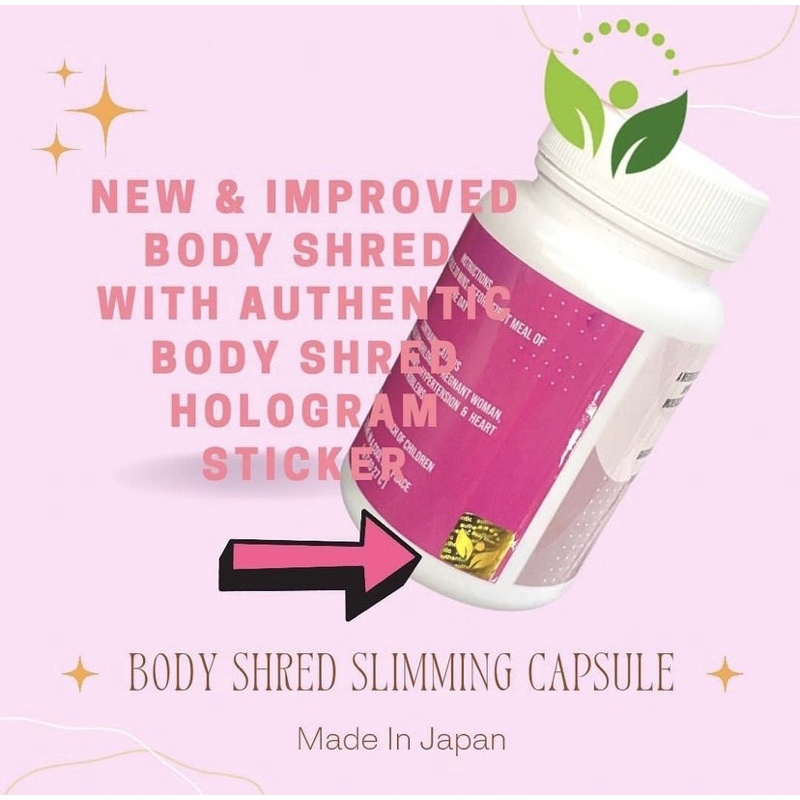 Body shred slimming capsule japan fda approved new arrivals