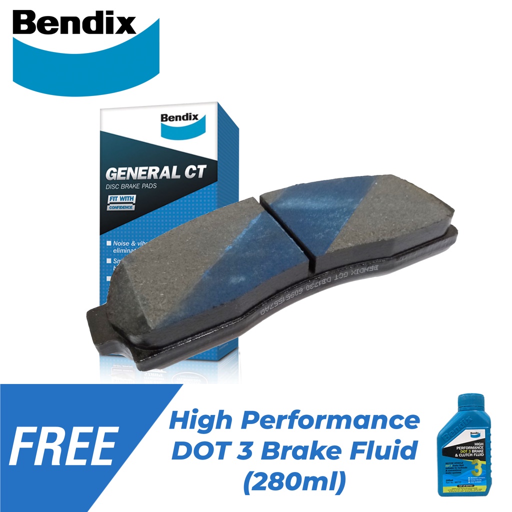 Bendix Brake Pads GCT DB1730 Front Set for Ford Explorer Sport Trac ...