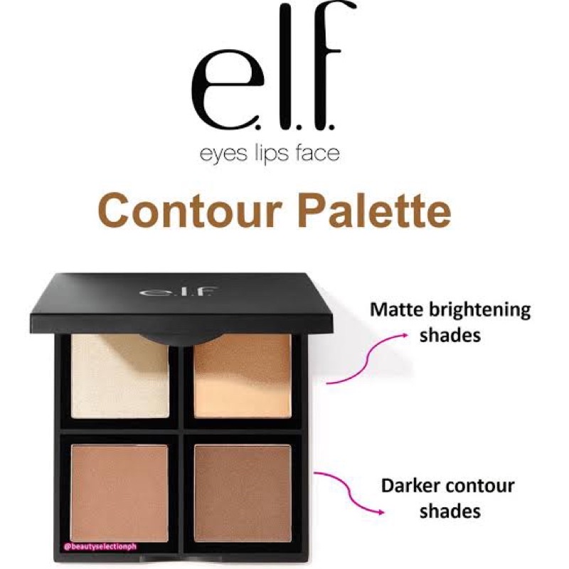 ELF CONTOUR PALETTE (Powder and Cream Contour Palette)