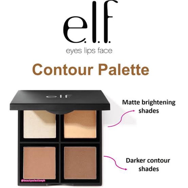 ELF CONTOUR PALETTE (Powder and Cream Contour Palette) Shopee Philippines