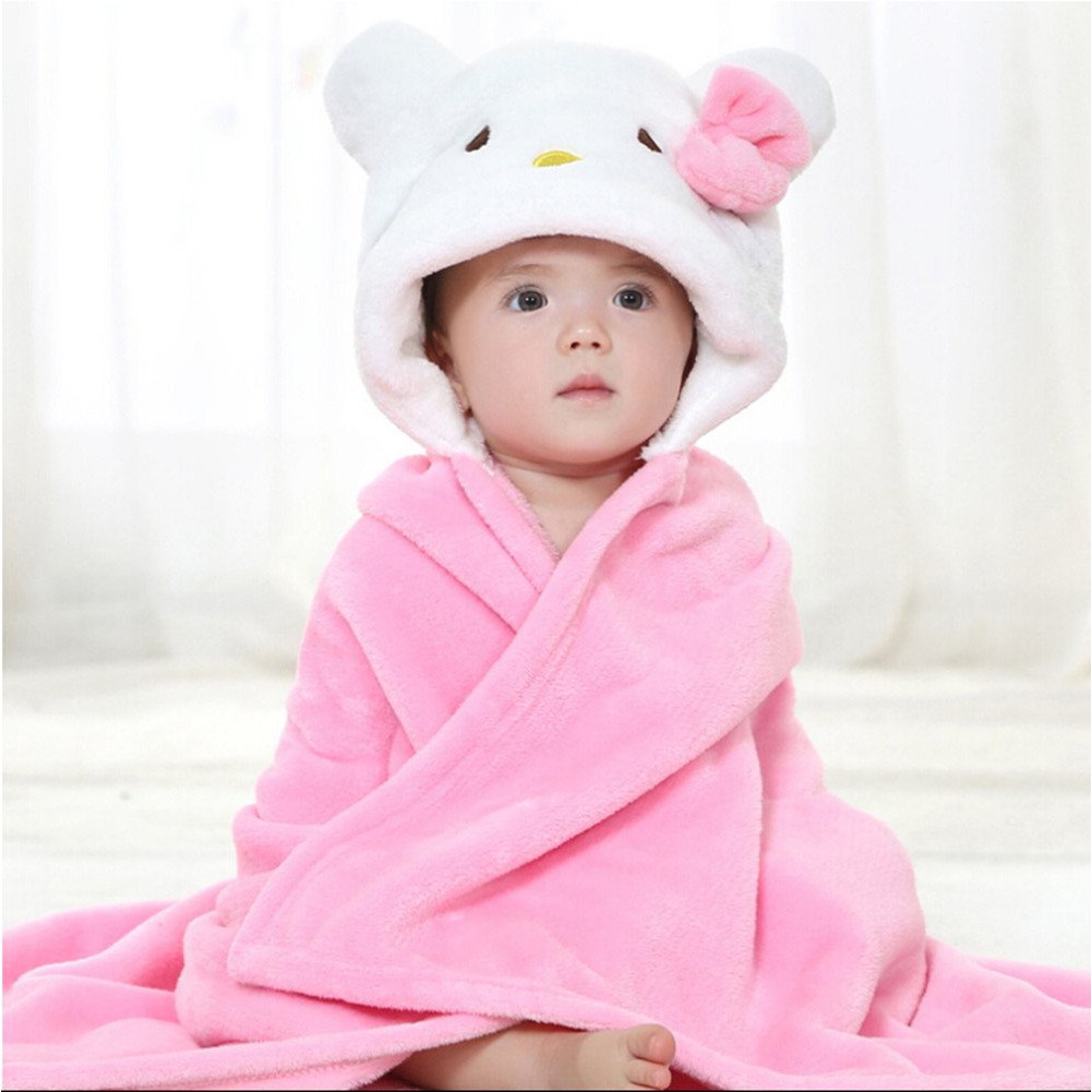 Baby hooded towel store size