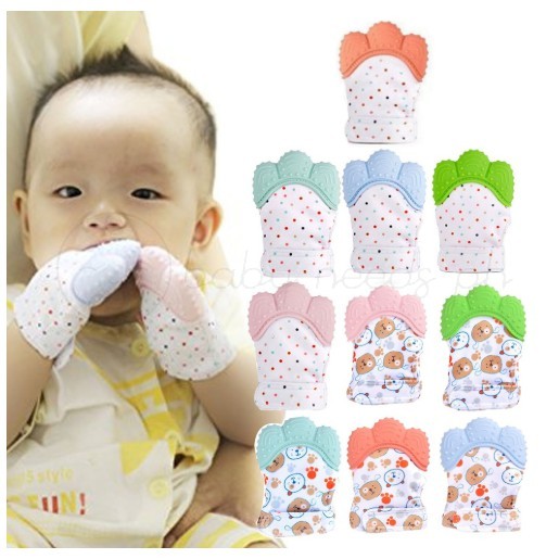 Teether gloves for deals baby