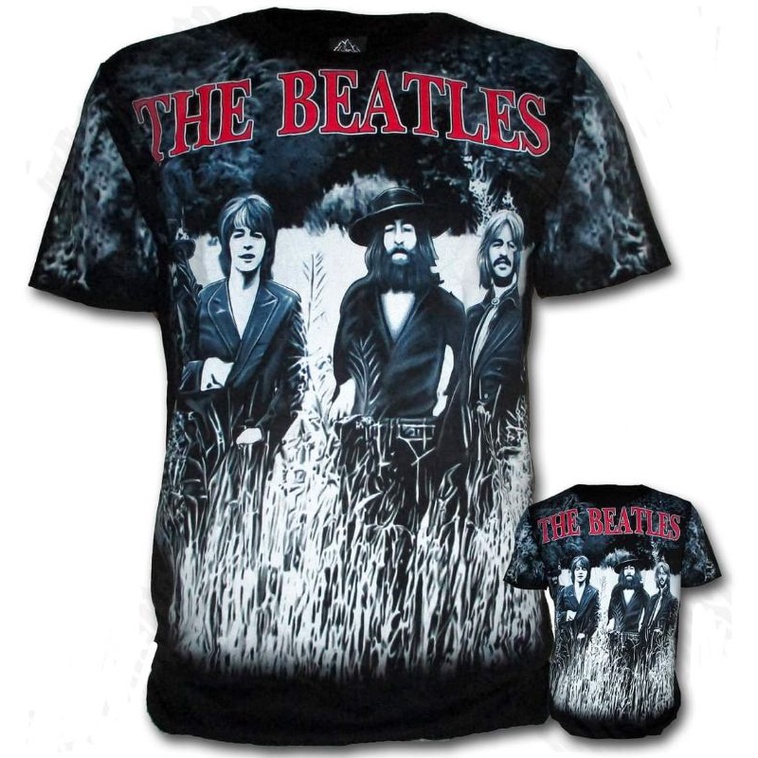 The Beatles Rock Band Metal Oversized Men's Premium Quality In Lowest Price Tee Only In BD