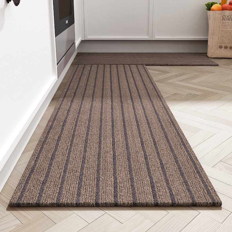 Strip Kitchen Floor Mat Non-Slip and Oilproof Waterproof Carpet Home ...