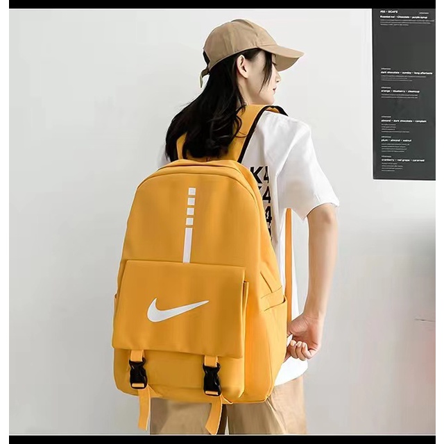 Nike school cheap backpacks orange