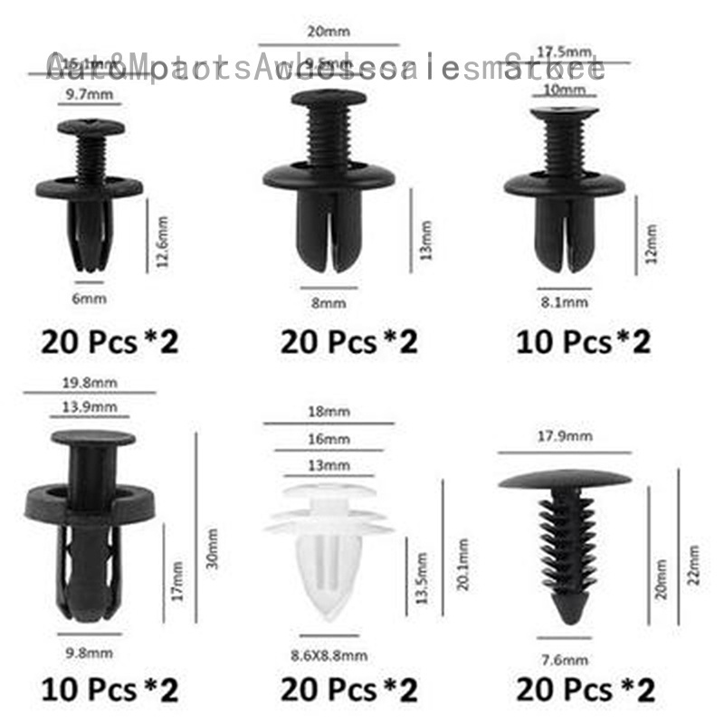 Fastener Clips Fastener Rivet Clips Automotive Furniture Assembly ...