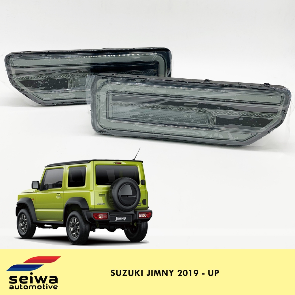 [2019] Suzuki Jimny Tail Lamp - Clear Lenz SMOKE | Shopee Philippines