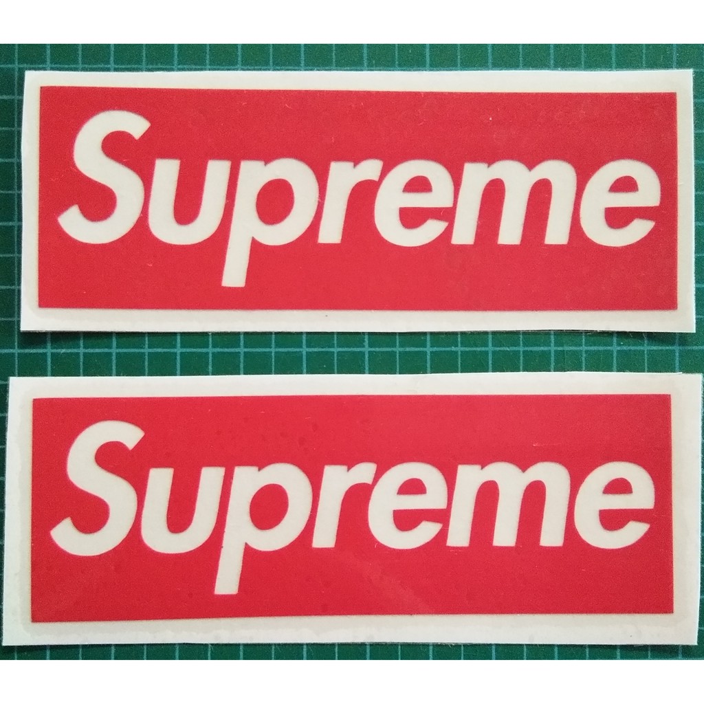 Official shop supreme stickers