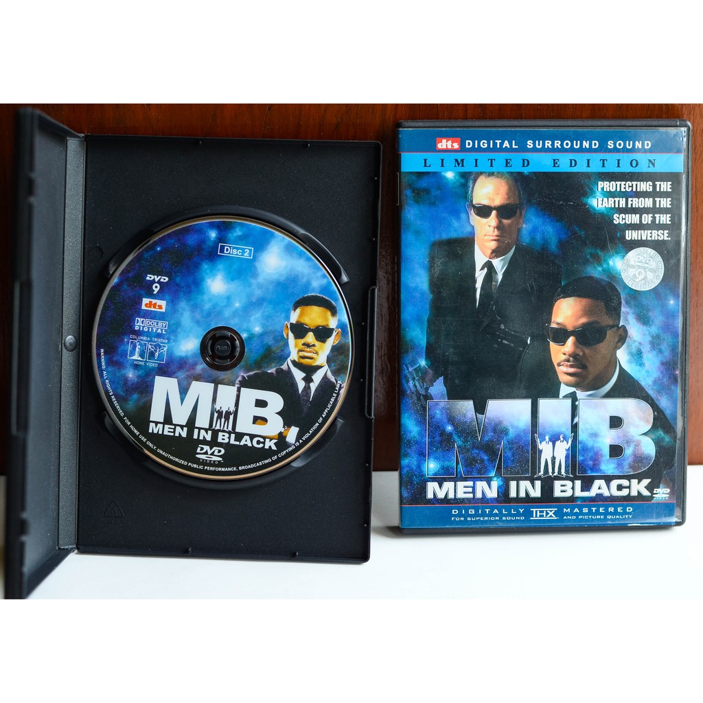 Dvd Men In Black 1997 Original Limited Edition 2CD | Shopee Philippines