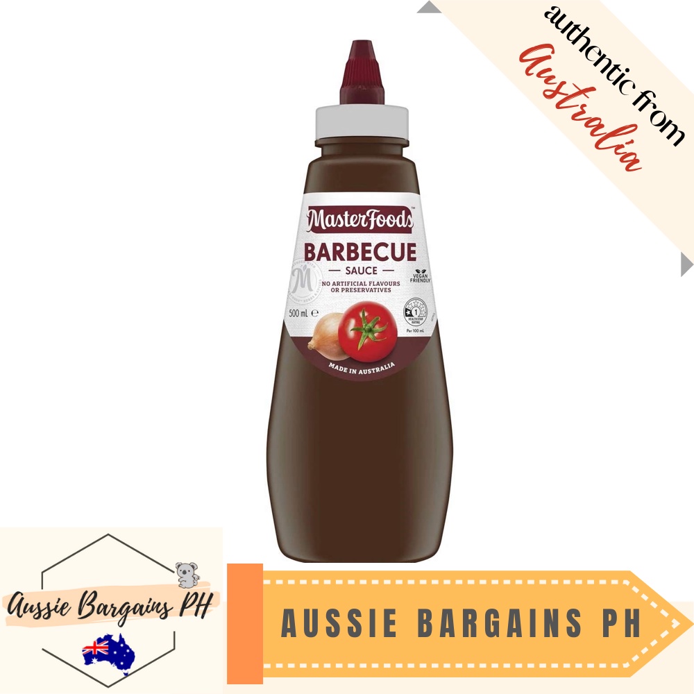 Masterfoods BBQ Barbecue Sauce 500ml ON SALE [BB 10/2022 and 12/2022