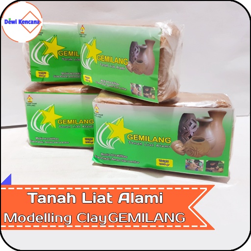 Natural Clay natural Modeling Clay 500g | Shopee Philippines