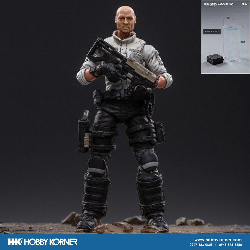 JOY TOY 1/18 Scale City Police Riot Team Figure A. W/ Acrylic Display ...