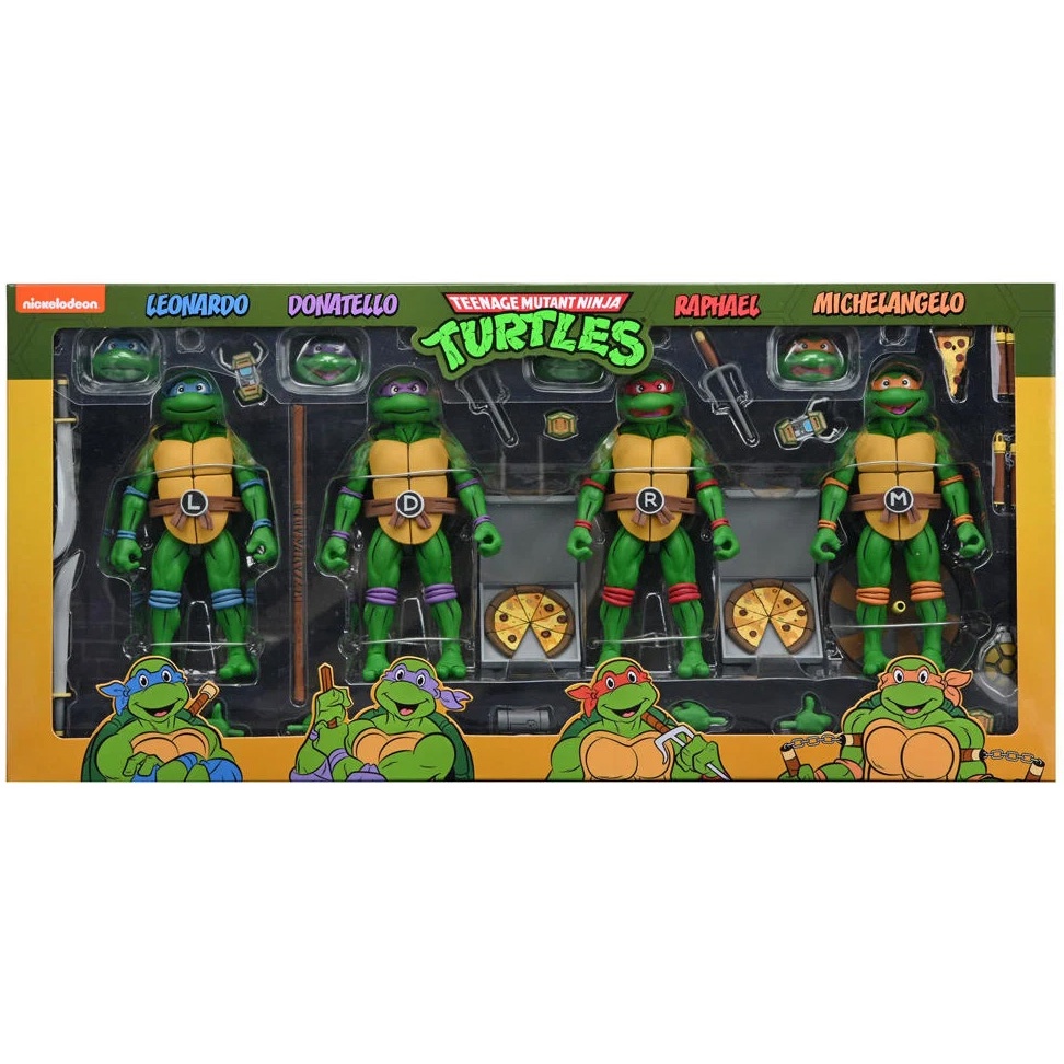 NECA TMNT 4 Pack / TMNT Haulathon / Style Guide / Teenage Mutant Ninja